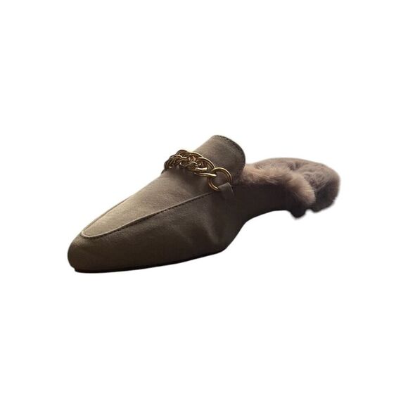 Espirit Women's Patsey Embellished Mules Beige Size 6M NWB - Picture 3 of 8